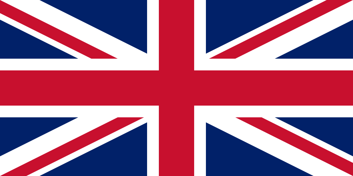 british flag to change language to english